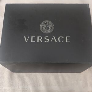 Versace Black Box with Silver Logo